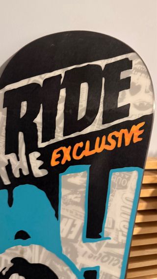 Tabla Snow RIDE + Fijaciones BURTON Custom