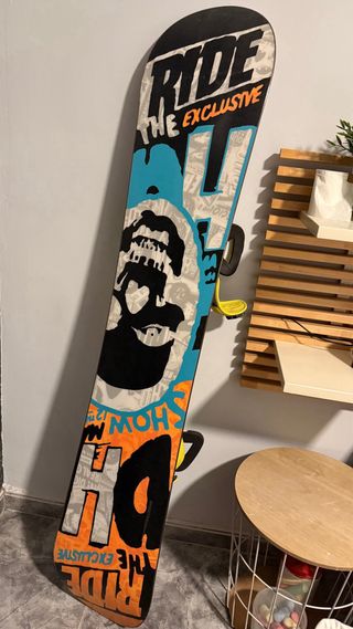 Tabla Snow RIDE + Fijaciones BURTON Custom