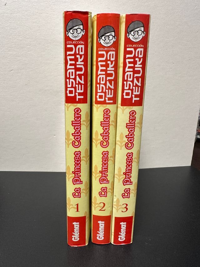 La Princesa Caballero (Glenat) 3 Tomos