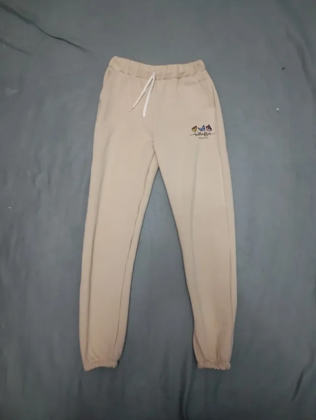 Conjunto Chándal Niña Beige