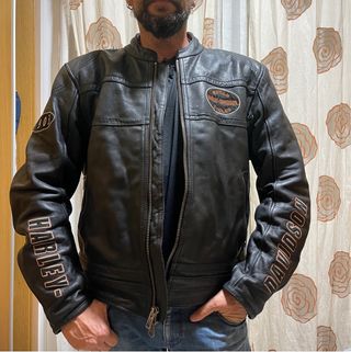 Chaqueta Moto Harley Davidson Negra