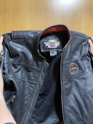 Chaqueta Moto Harley Davidson Negra