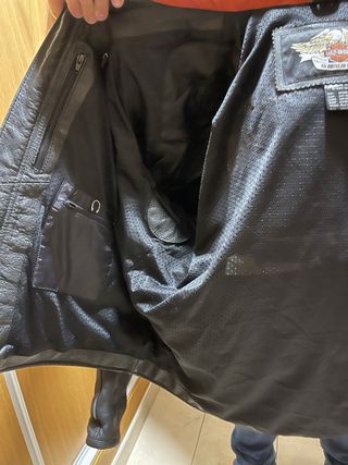 Chaqueta Moto Harley Davidson Negra