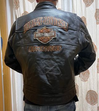Chaqueta Moto Harley Davidson Negra