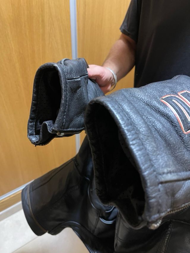 Chaqueta Moto Harley Davidson Negra