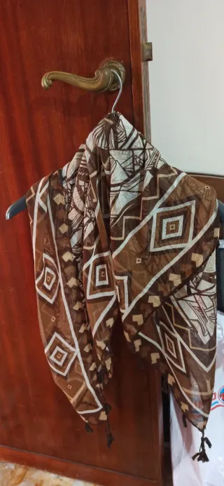 Foulard donna fantasia geometrica