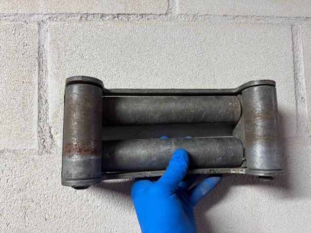 Guía rodillos cable cabrestante