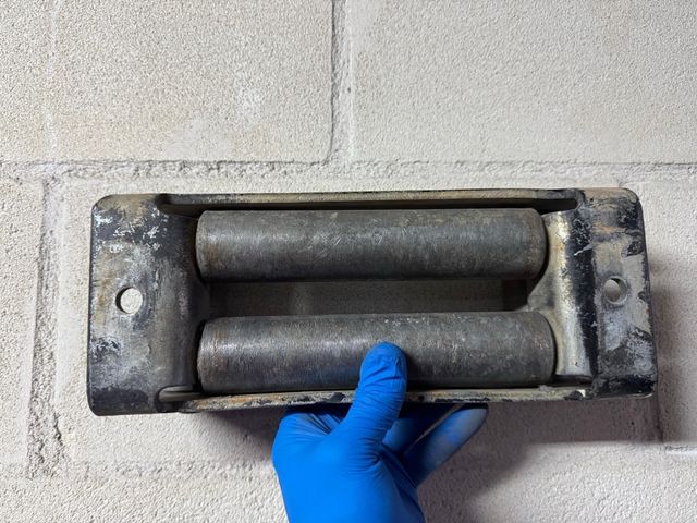 Guía rodillos cable cabrestante