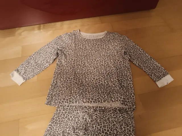 Conjunto pijama estampado leopardo