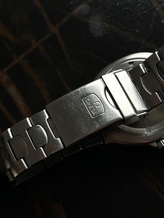 Omega Seamaster Pre Bond Negro/Plata