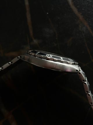 Omega Seamaster Pre Bond Negro/Plata