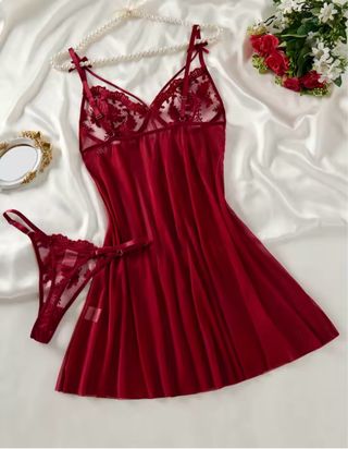 Lencería Navideña Conejita Talla de S a XL