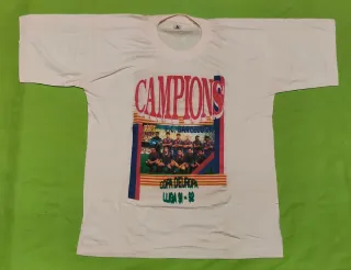 Camiseta Vintage FC Barcelona Campeones 91-92