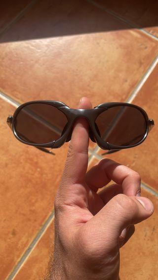 Occhiali Oakley X Metal Nero/Marrone