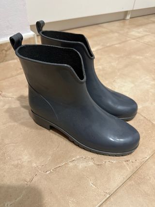 Botas de agua gris