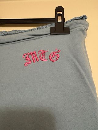 Tuta con cappuccio Meeting azzurra Tg. S