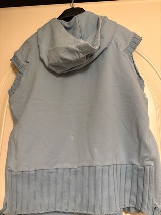 Tuta con cappuccio Meeting azzurra Tg. S