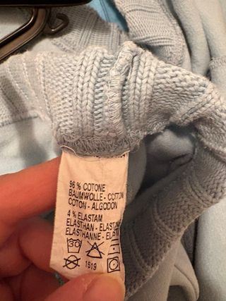 Tuta con cappuccio Meeting azzurra Tg. S