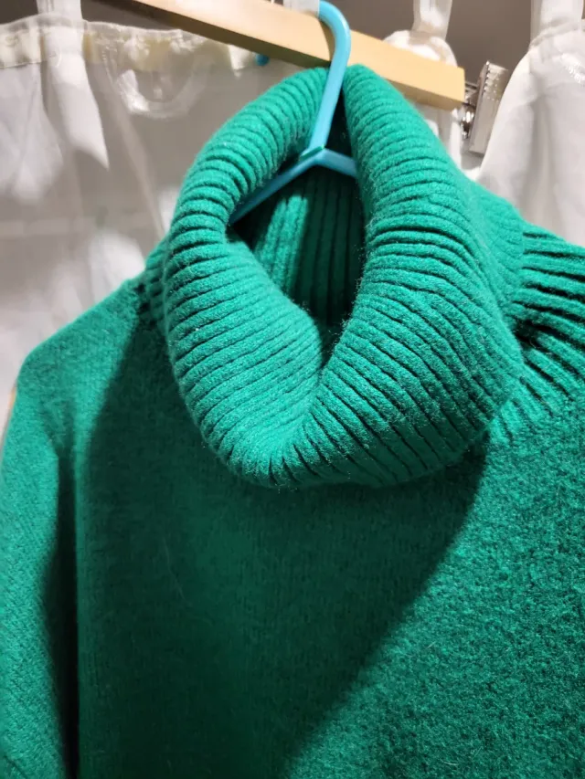 Jersey de lana verde