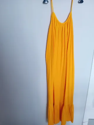 Vestido playero amarillo