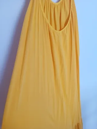 Vestido playero amarillo