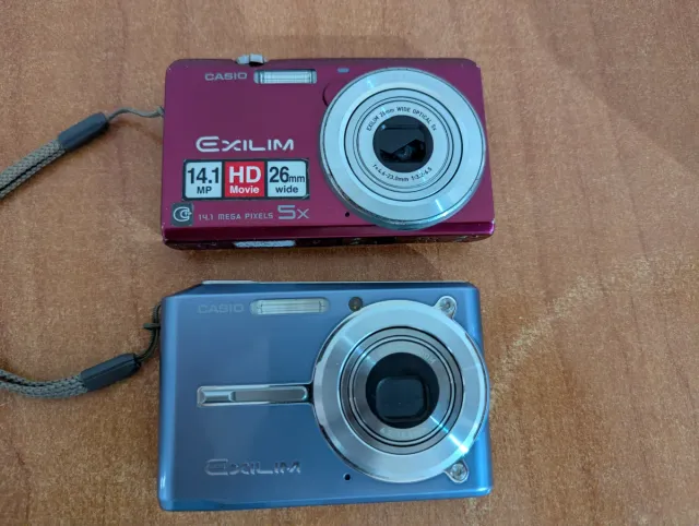 cámaras Casio exilim LEER