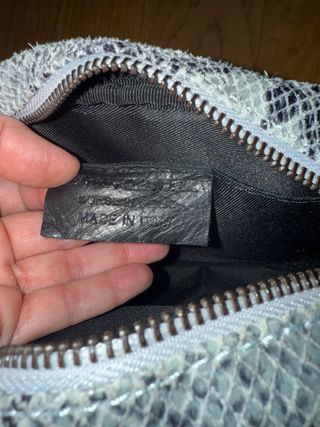 Bolso piel estampado animal print