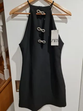 Vestido Negro Zara