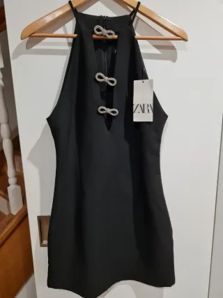 Vestido Negro Zara