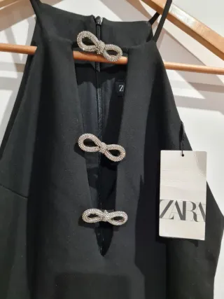 Vestido Negro Zara
