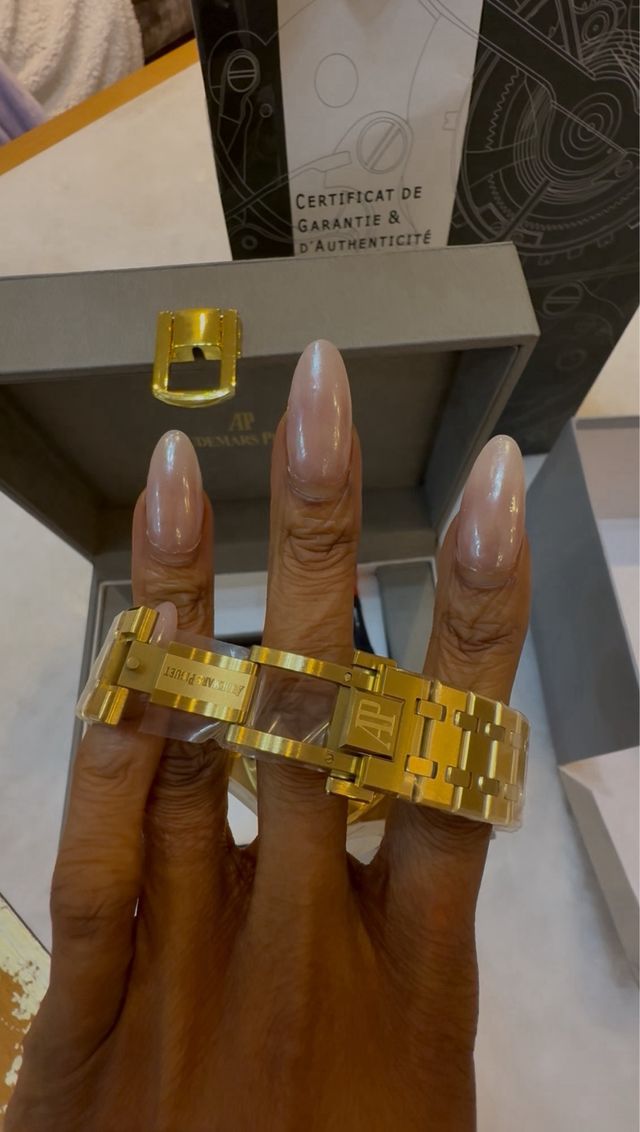 Audemars Piguet Royal Oak Reloj Azul y oro