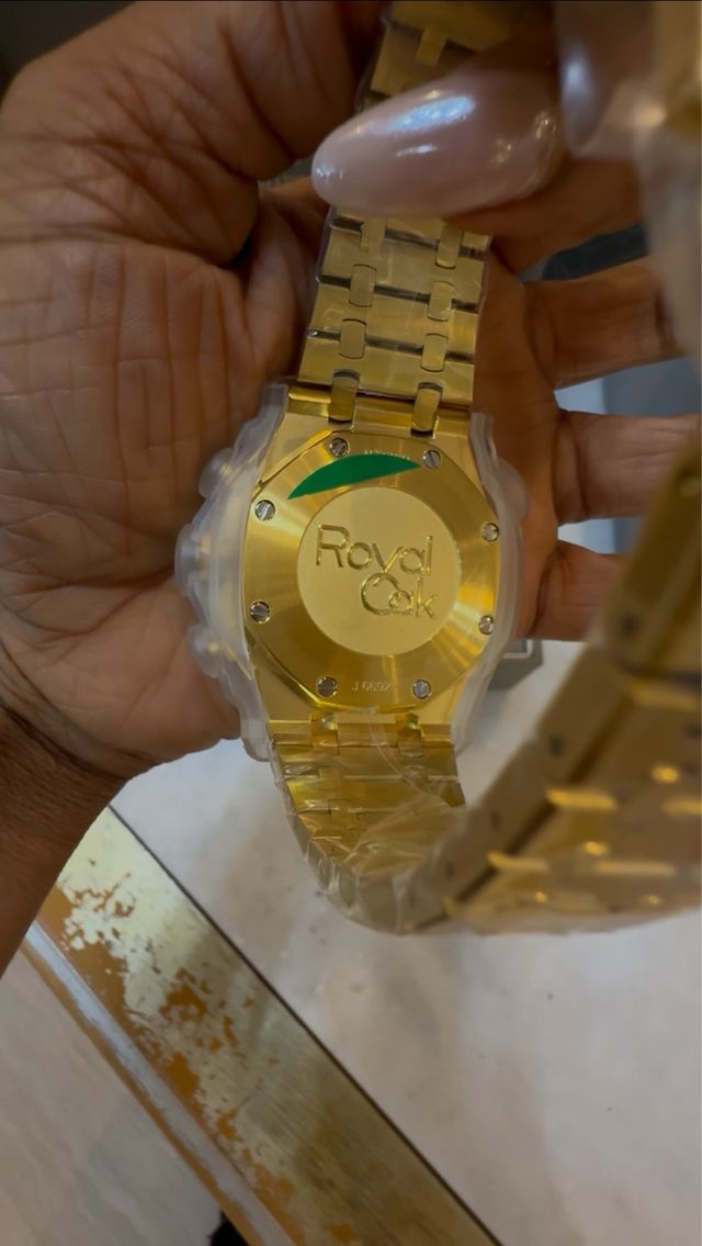 Audemars Piguet Royal Oak Reloj Azul y oro