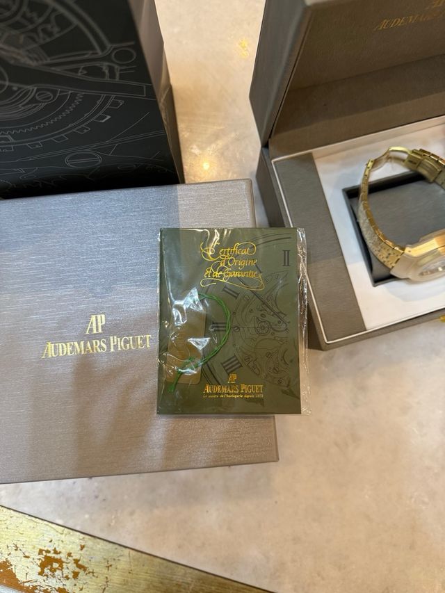 Audemars Piguet Royal Oak Reloj Azul y oro