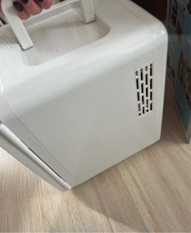 Nevera Portátil Flamingueo Grimmy Espejo Luz