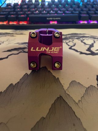 Potencia Bicicleta/Patinete Eléctrico Morado