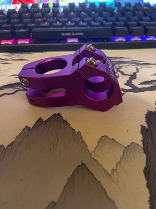 Potencia Bicicleta/Patinete Eléctrico Morado