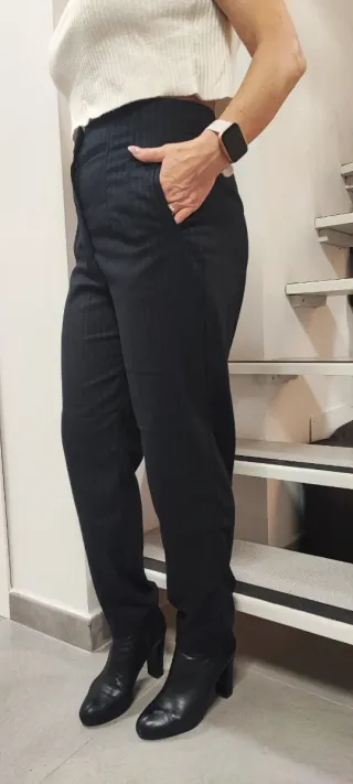 Pantaloni eleganti Zara neri