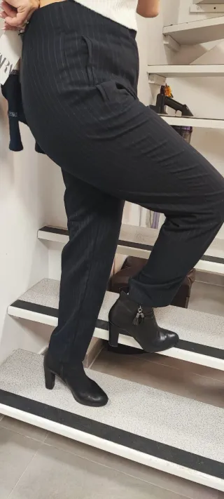 Pantaloni eleganti Zara neri