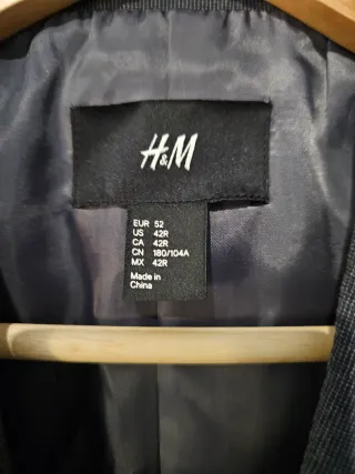 Americana H&M Gris Talla M
