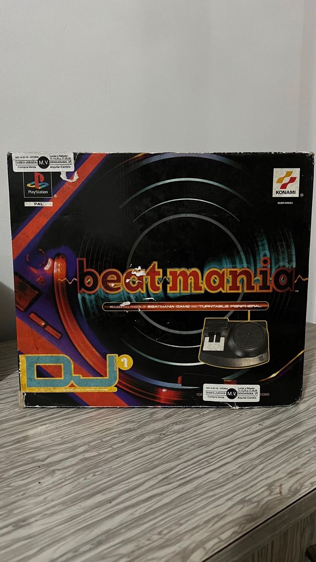 Konami Beatmania DJ 1 PlayStation PAL