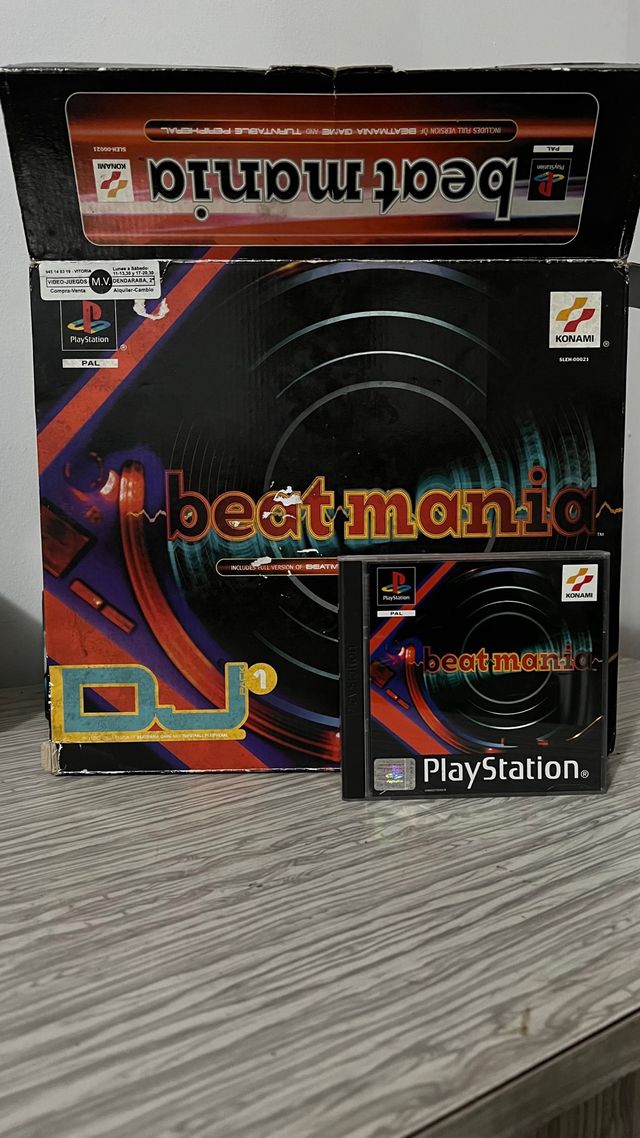 Konami Beatmania DJ 1 PlayStation PAL