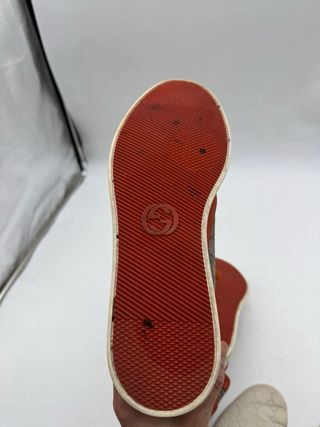 Zapatillas Gucci GG Canvas Supreme Naranja