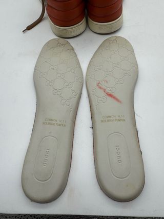 Zapatillas Gucci GG Canvas Supreme Naranja