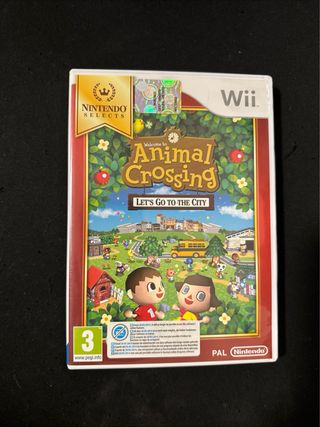 Animal Crossing Let's Go To The City Wii completo