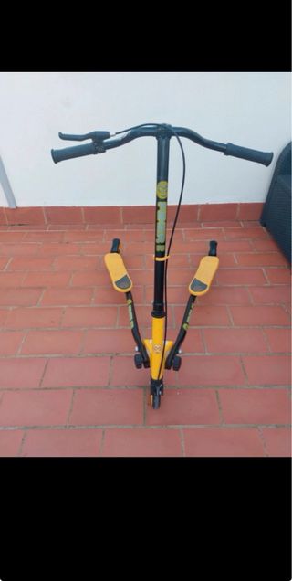 Patinete 3 Ruedas Amarillo