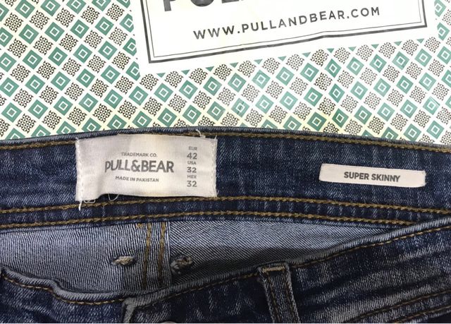 Lote de 3 vaqueros ajustados