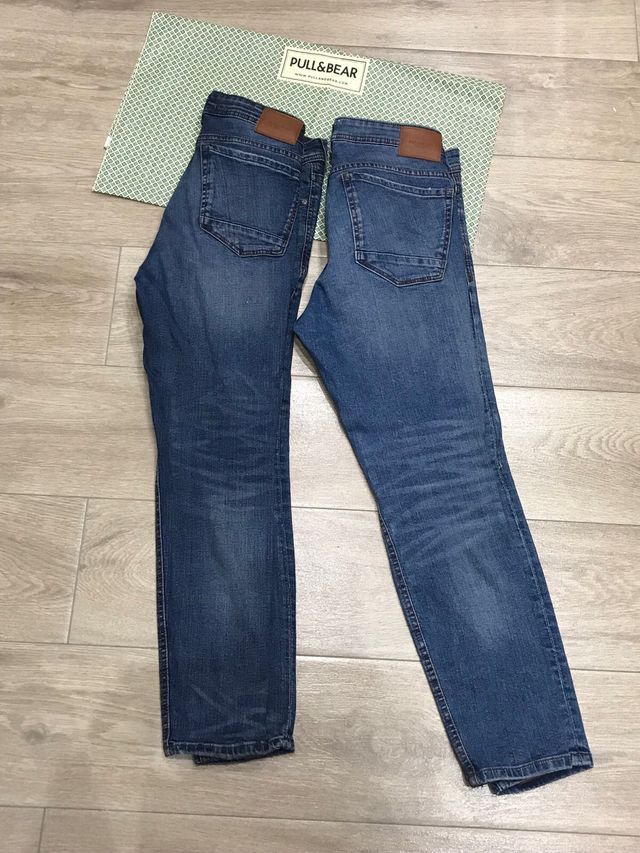 Lote de 3 vaqueros ajustados