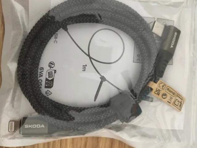 Cavo USB-C Skoda Apple Lightning