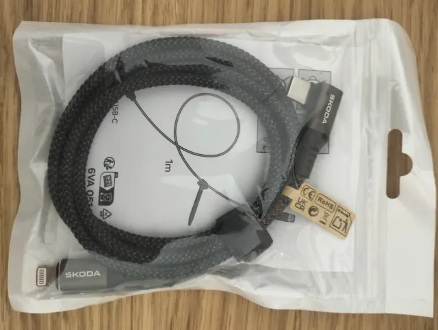 Cavo USB-C Skoda Apple Lightning