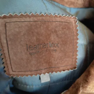 Chaqueta de ante marrón